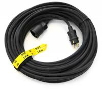 Удлинитель силовой КГ 3х2,5 16А 10м 1-розетка с/з IP20 без катушки У-161-10 Lux