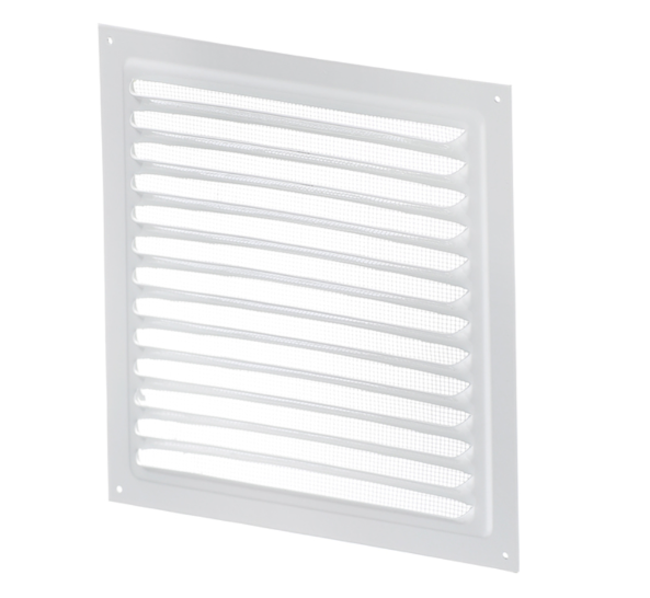 Решетка вентиляционная пластик 250х250 с сеткой 2525РЦ ERA