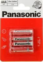 Батарейка ААА  R03 солевая Zinc Carbon  Panasonic