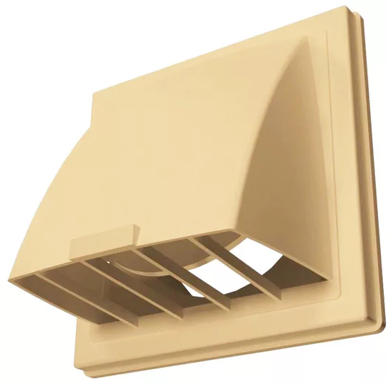 Выход стенной с обратным клапаном 150х150 с фланцем D125 ERA