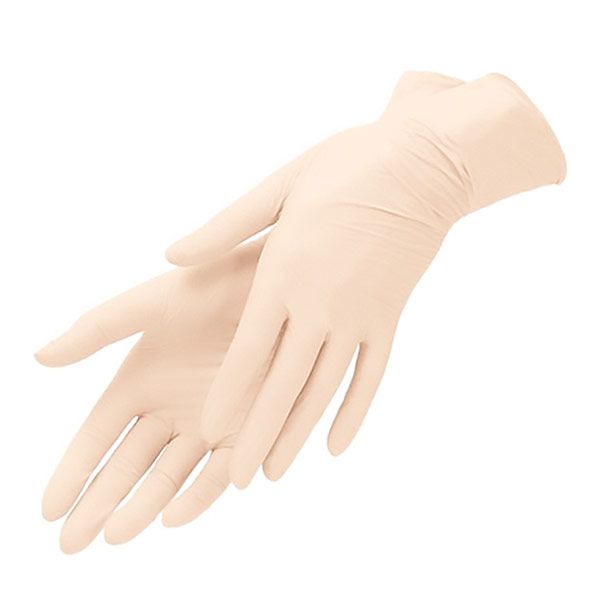 Перчатки одноразовые латексные текстурированные L ADM