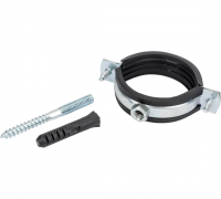 Хомут трубный со стяжкой винтом 110 110-116 ЮмКом