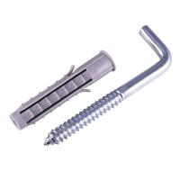 Дюбель с прямым крюком 10х 50  2шт
