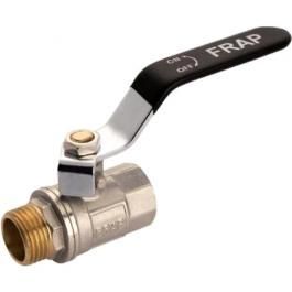 Кран шаровый латунь 20мм м/п ручка