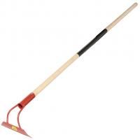 Тяпка с черенком 55х200мм 120см красная Суперсталь