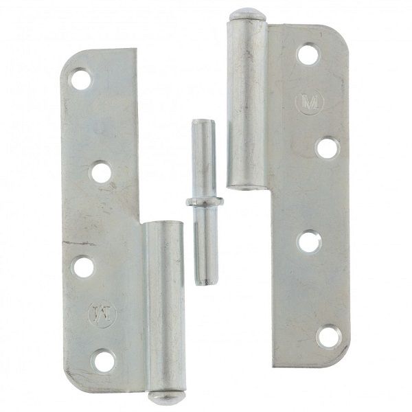 Петля дверная 110мм цинк правая ПН1-110 Металлист