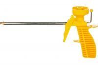 Пистолет для монтажной пены держ.пластик Biber