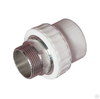 ППР Муфта комбиниров. 50х2 наружнняя резьба Valfex---5%