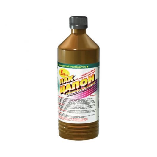 Лак алкидный 0,5л Цапон НБХ(12)