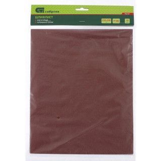 Шлифлист бумага влагостойкий Р 240 230х280мм 1шт Сибртех