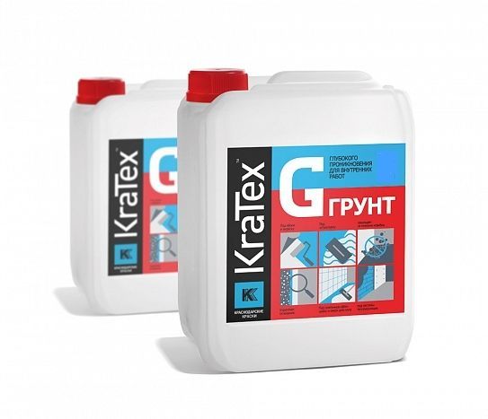 Грунтовка интерьерная G Kratex