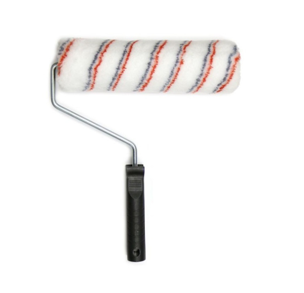 Валик в/д 250х44х18х8мм полиэстер серо-красная нить Color Expert