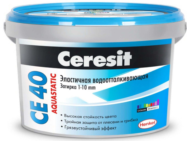 Затирка Ceresit СЕ40 жасмин 2кг Henkel(12)