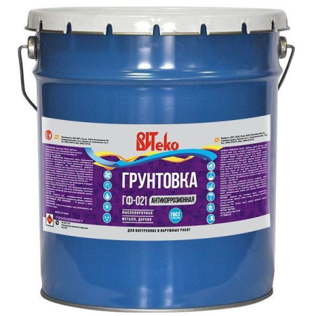 Грунт ГФ-021 светло-серый 20кг Витеко---