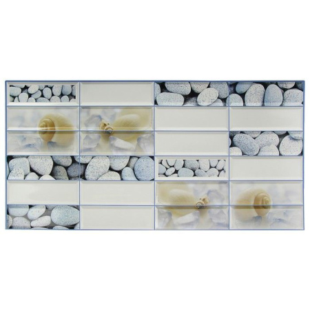 Панель ПВХ  955х480мм Плитка Свежесть
