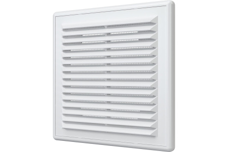 Решетка вентиляционная пластик 200х200 с сеткой ERA