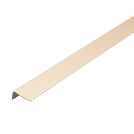Уголок ПВХ  15х15х2700 слоновая кость  Идеал---