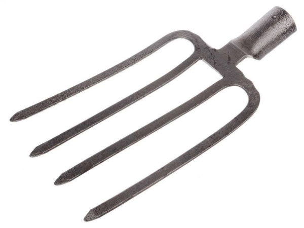 Вилы 4 рога копальные