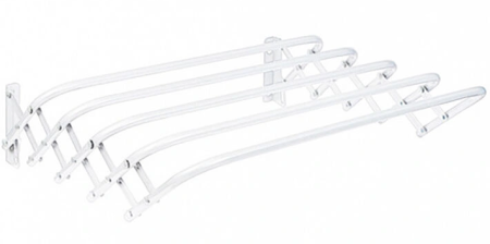 Сушилка для белья  4,5м настенная белая Nika---