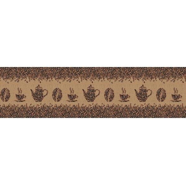 Фартук кухонный 3000х600х1,5мм Кофейные зерна---(17)